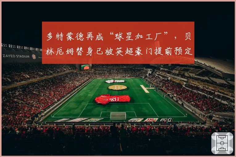 多特蒙德再成“球星加工厂”,贝林厄姆替身已被英超豪门提前预定