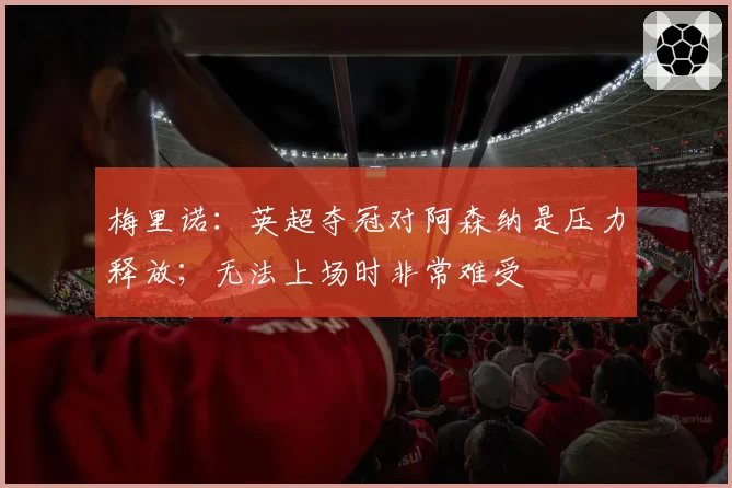 梅里诺:英超夺冠对阿森纳是压力释放;无法上场时非常难受